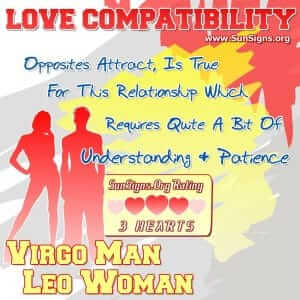 Virgo Man And Leo Woman Love Compatibility - SunSigns.Org