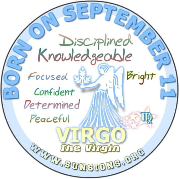  September  11 Zodiac  Horoscope Birthday Personality 