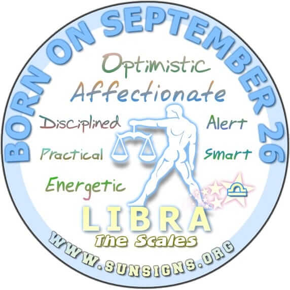September 26 Zodiac Birthday Horoscope Personality
