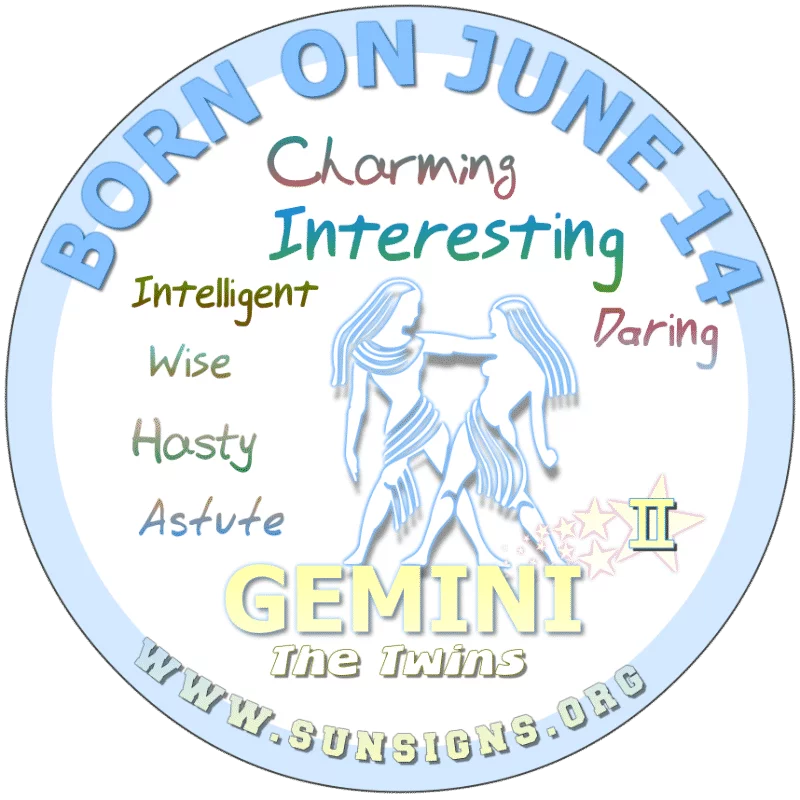 If you were BORN ON THIS DAY, June 14th, it’s likely you have a home is filled with a unique and interesting deep-rooted charm. One of Gemini’s favorite pastimes is watching documentary TV.