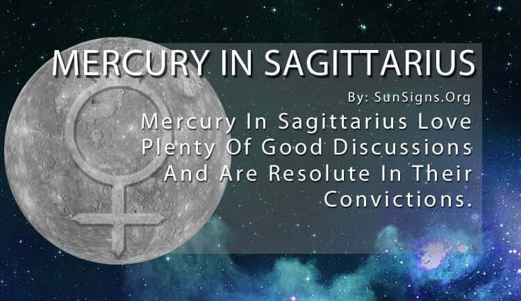 Mercury In Sagittarius