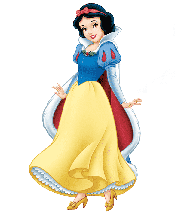 Snow White is gentle, sweet and caring. 