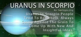 The Uranus In Scorpio