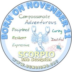 November 11 Zodiac Horoscope Birthday Personality - SunSigns.Org