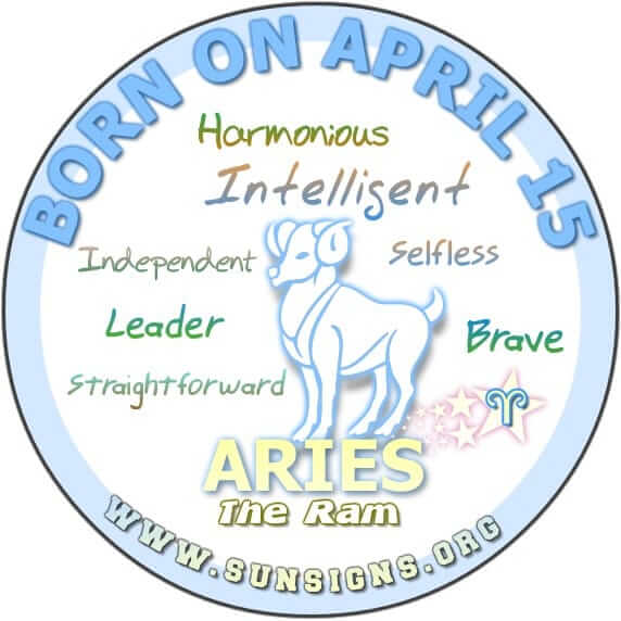 April 15 Zodiac Horoscope Birthday Personality
