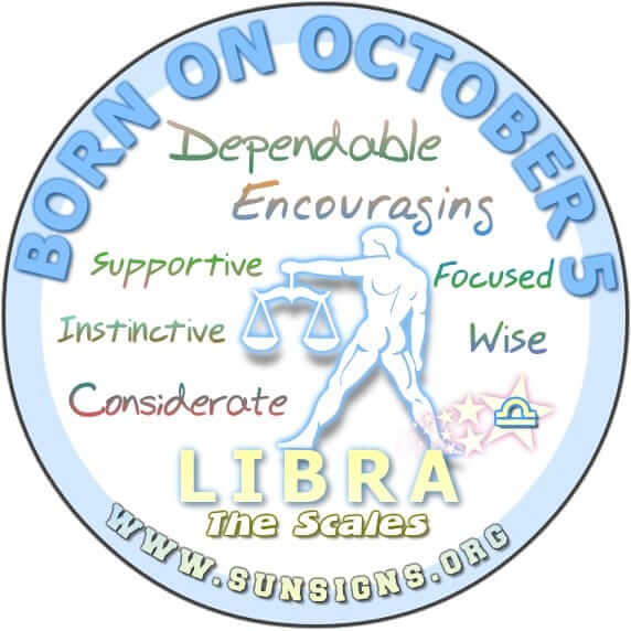 October 5 Zodiac Horoscope Birthday Personality Sunsigns Org