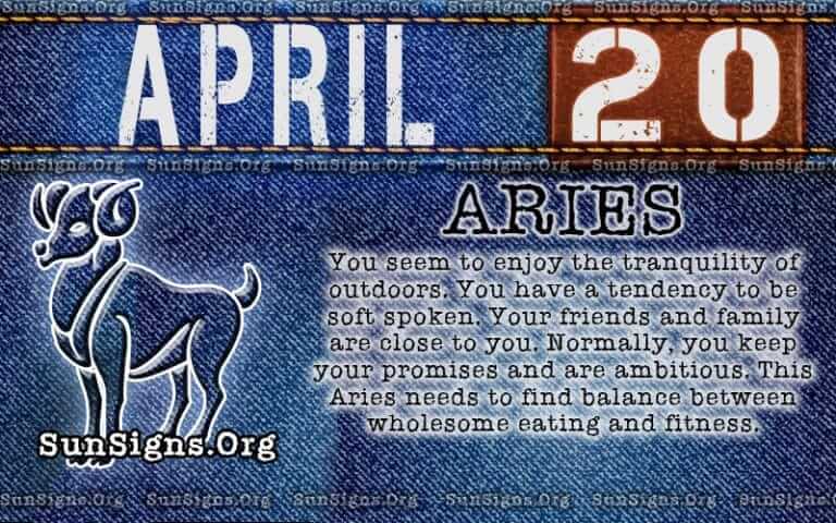 april 20 astrology