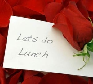Surprise her at work and take her out on a date to lunch. 