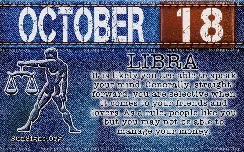 october 18 libra birthday calendar