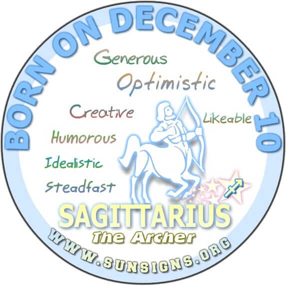 December 10 Zodiac Horoscope Birthday Personality Sunsigns Org