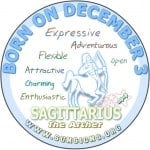December 3 Zodiac Horoscope Birthday Personality - SunSigns.Org