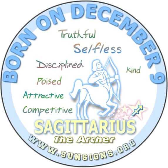 December 9 Zodiac Horoscope Birthday Personality Sunsigns Org