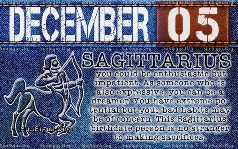 December 5 Zodiac Horoscope Birthday Personality | SunSigns.Org