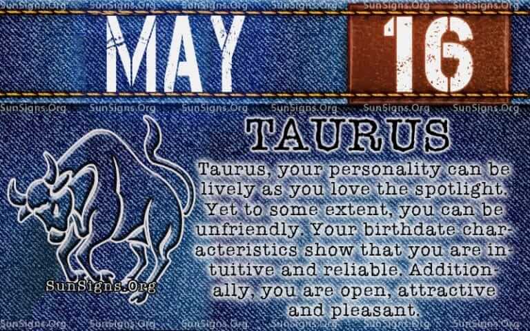 May 16 Zodiac Horoscope Birthday Personality - SunSigns.Org