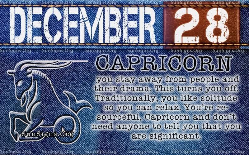 December 28 Zodiac Horoscope Birthday Personality | SunSigns.Org