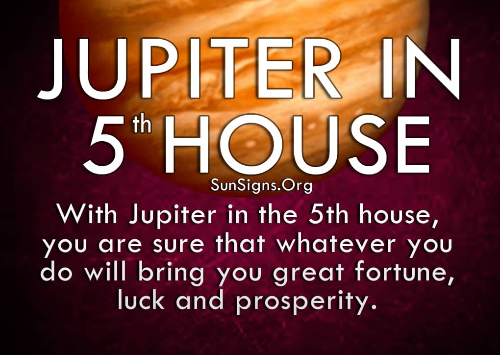 The Jupiter In 5th House