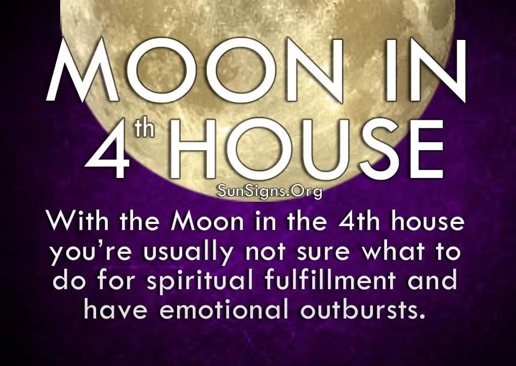  La Lune Dans La 4ème Maison 