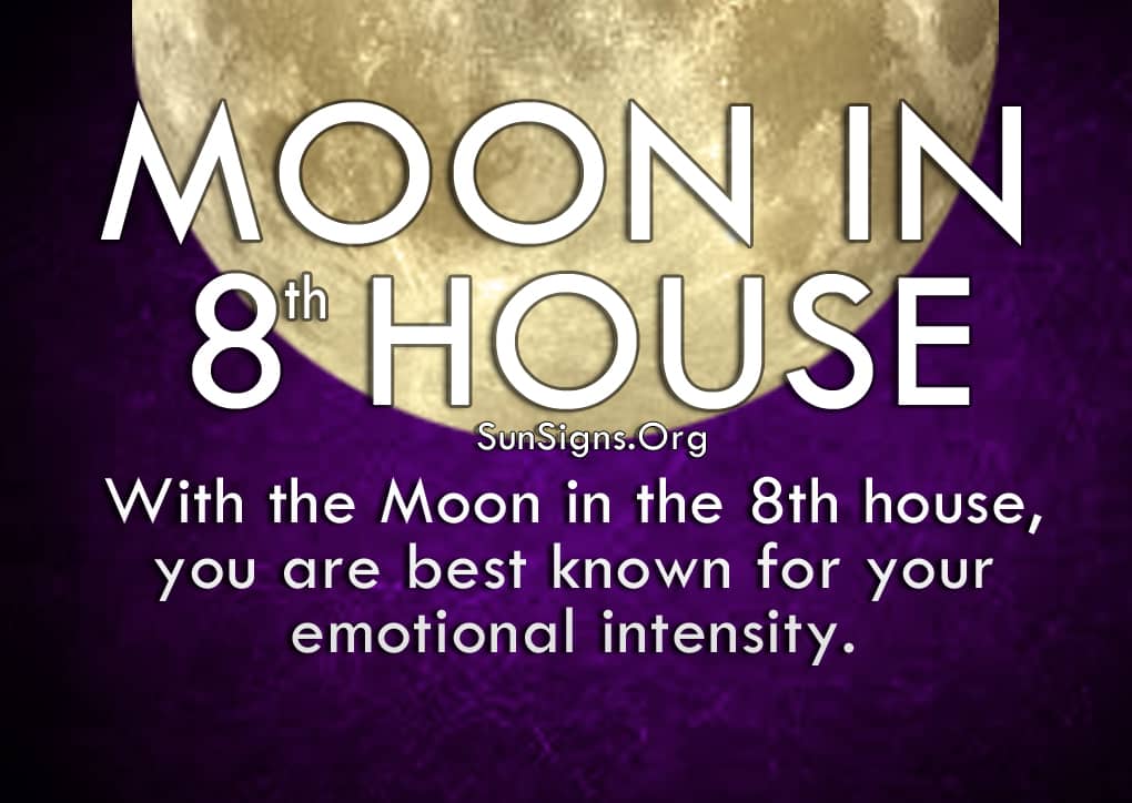 The Moon In 8th House
