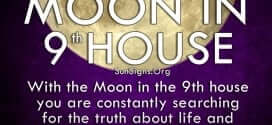 The Moon In 9th House