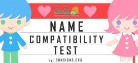 name compatibility test. What does name compatibility have to do with matters of the heart?