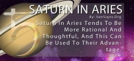 Saturn In Aries