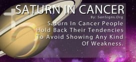 Saturn In Cancer