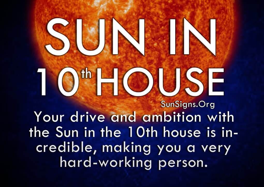The Sun In 10th House
