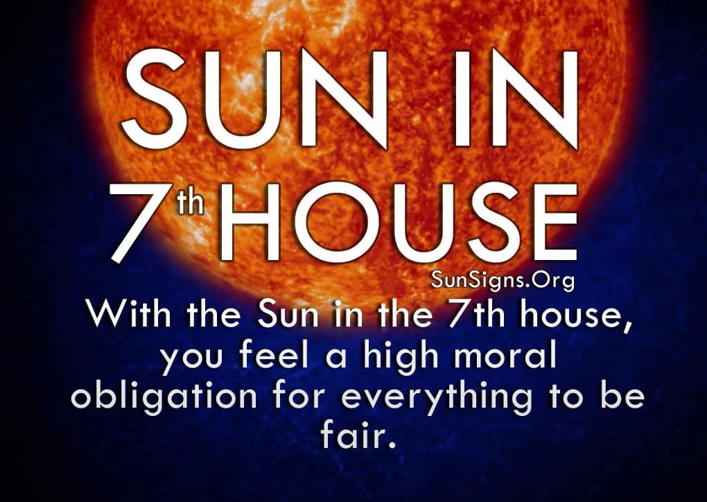 The Sun In 7th House