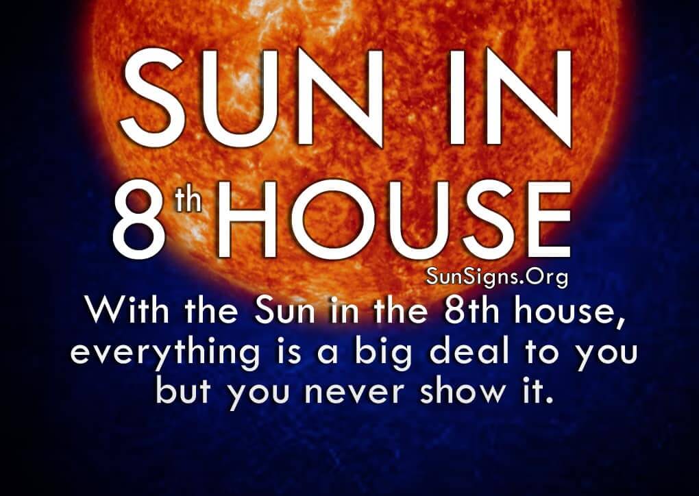 The Sun In 8th House