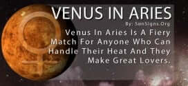 The Venus In Aries