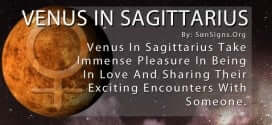 The Venus In Sagittarius