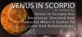 The Venus In Scorpio
