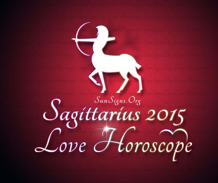 Sagittarius Love Horoscope 2015 predicts that year 2015 is favorable for love and relationships as you have more free time in your professional lives.