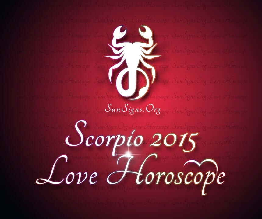 Scorpio Love And Sex Horoscope 2015 Predictions