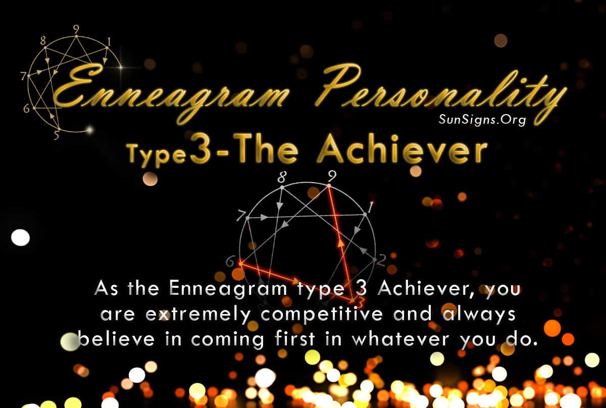 The Enneagram Type 3 Achiever or the Performer has the true world values of a victor