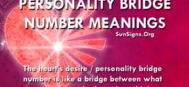 The heart's desire / personality bridge number is like a bridge between what you really are and what others think you are.