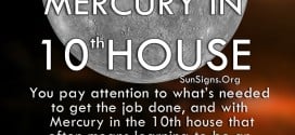 The Mercury In 10th House