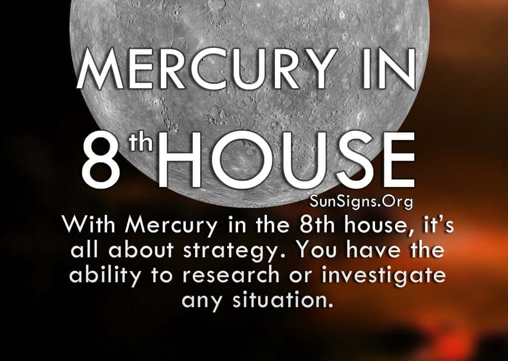 The Mercury In 8th House