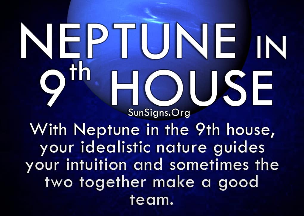 The neptune in ninth house