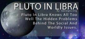 The Pluto In Libra