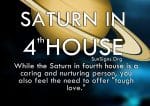 aturn in 4th house cafe astrology
