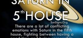 The Saturn In 5th House