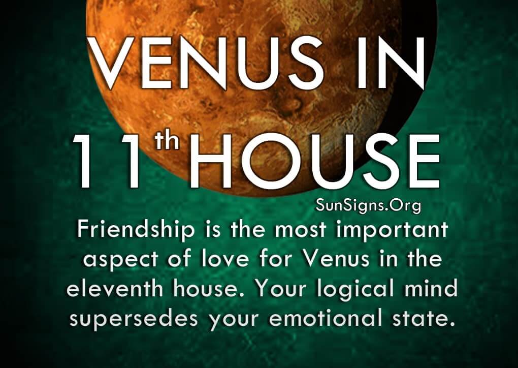 The Venus In 11th House