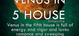 The Venus In 5th House