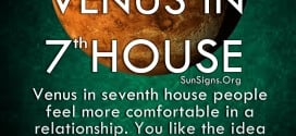 Venus In 7th House. Venus in seventh house people feel more comfortable in a relationship. You like the idea of partnerships.