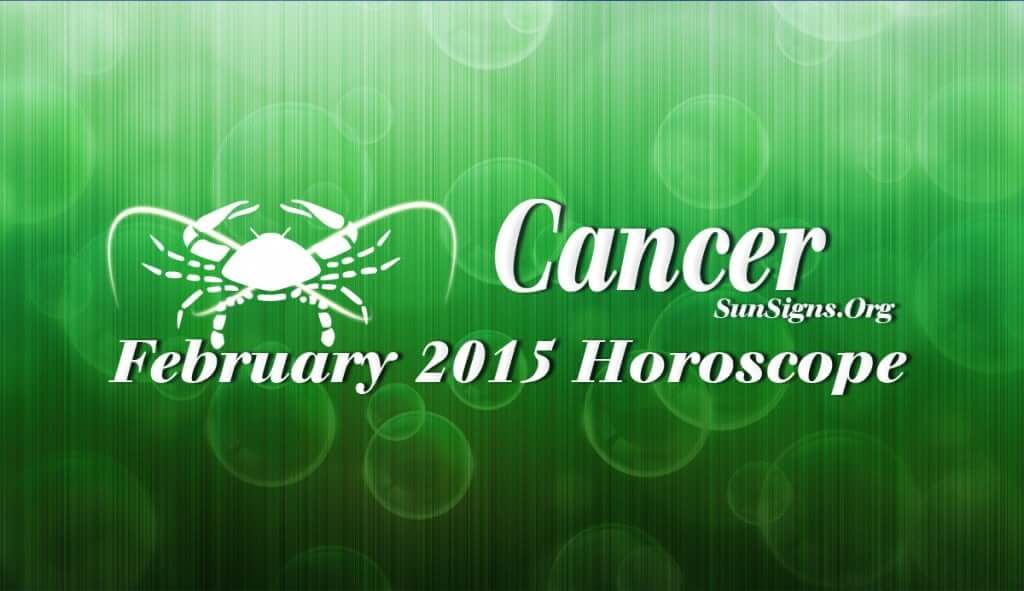 February 2015 Cancer Horoscope forecasts that you need to concentrate on social skills to get things done