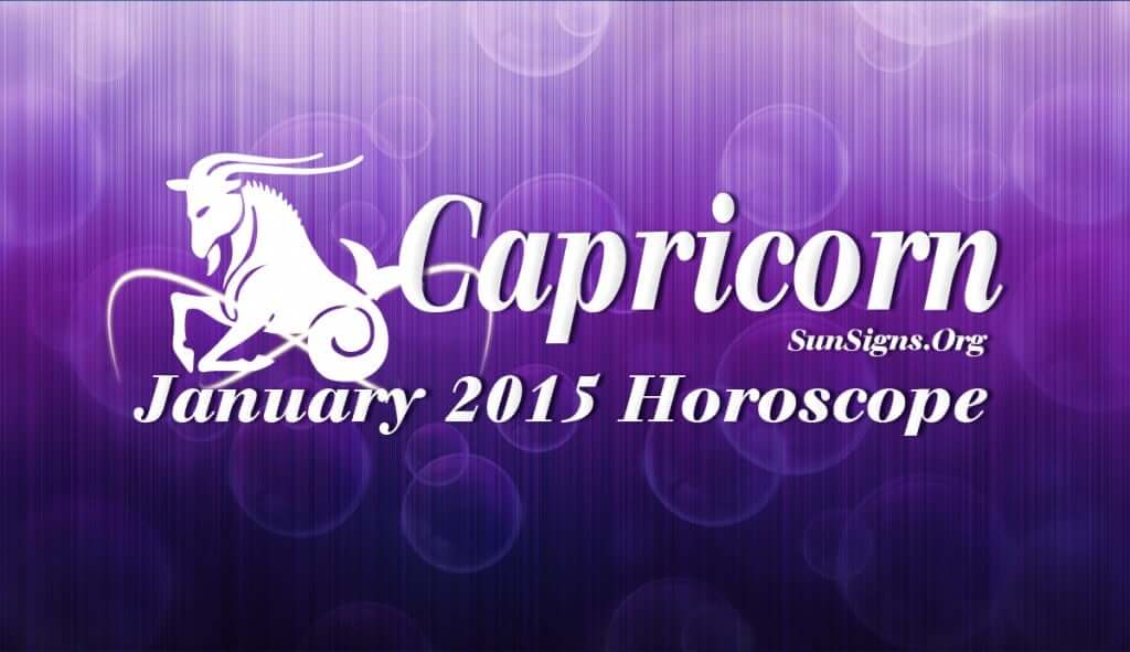 January 2015 Horoscope for Capricorn zodiac sign predicts that personal interest and ambition will dominate during the month