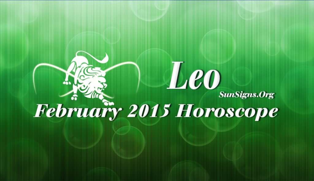 February 2015 Leo Horoscope predicts that you will accomplish things in life through cooperation and flexibility