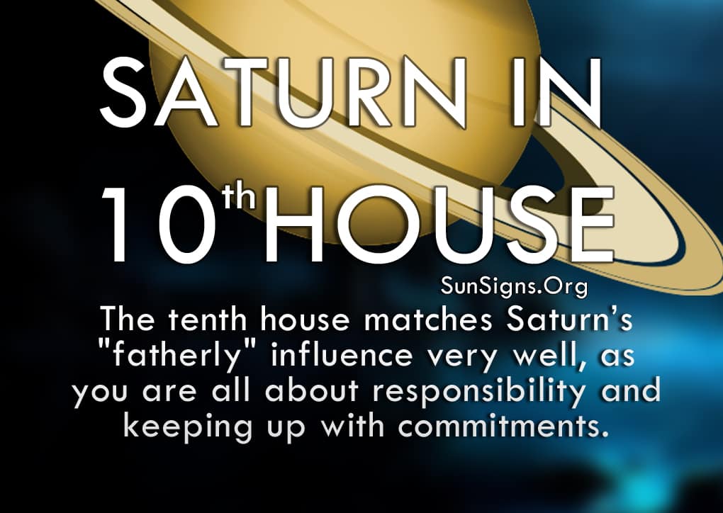 The Saturn In 10th House