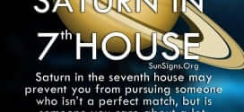 The Saturn In 7th House